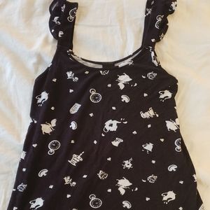 Alice in Wonderland XS Tank top